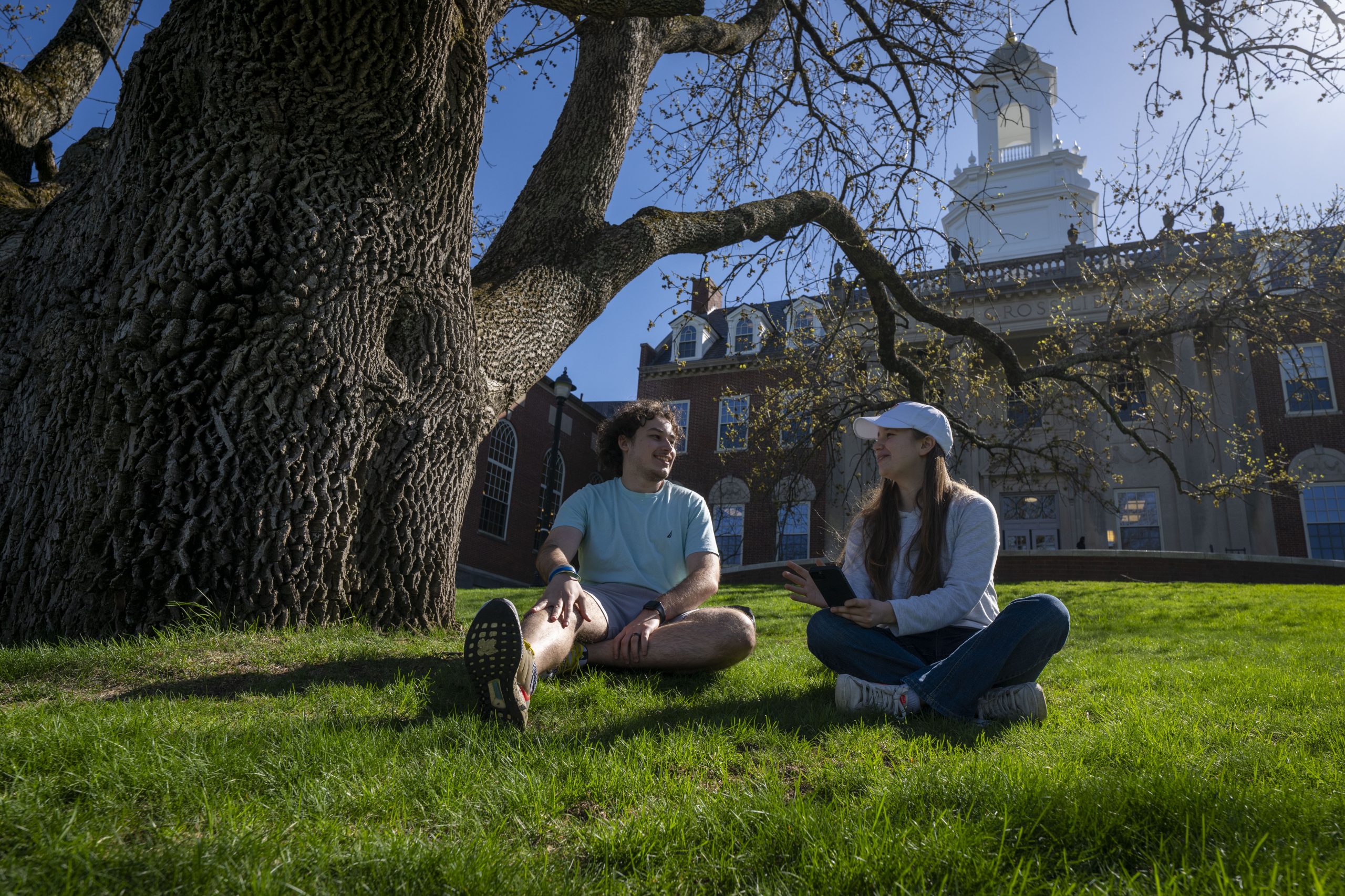 Students hanging out in front of Wilbur Cross on April 30, 2025. (Sean Flynn/UConn Photo)























on April 30, 2025. (Sean Flynn/UConn Photo)
